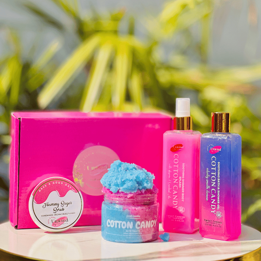 Cotton Candy Self Care Bundle Unwind By Umaans cotton-candy-self-care-bundle-unwind-by-umaans