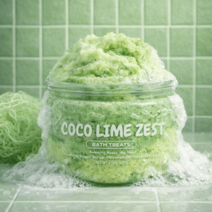 Coco Lime Zest (Foaming Sugar Scrub) 🥥🍋