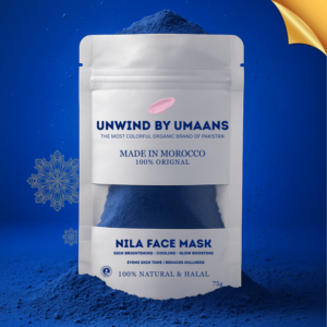 Moroccan Nila Face Mask – Instant Brightening & Cooling Glow
