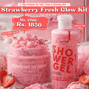 Strawberry Fresh Glow Kit + FREE Loofah