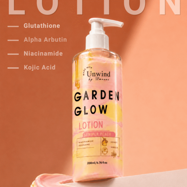 Garden Glow Brightening Body Lotion with Glutathione - Non-Greasy