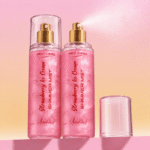UNWIND Strawberry Ice Cream Shimmer Body Mist – Sweet Candy Strawberry Fragrance